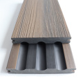 China Manufacturer WPC Engineered M-Shape Composite Flooring  Decking Boards for Garden 